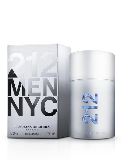 212 NYC Men Carolina Herrera EDT (Eau de Toilette) 50 ml