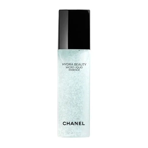 A bottle of Chanel Hydra Beauty moisturizing and toning oil, 150 ml, featuring the Chanel logo.