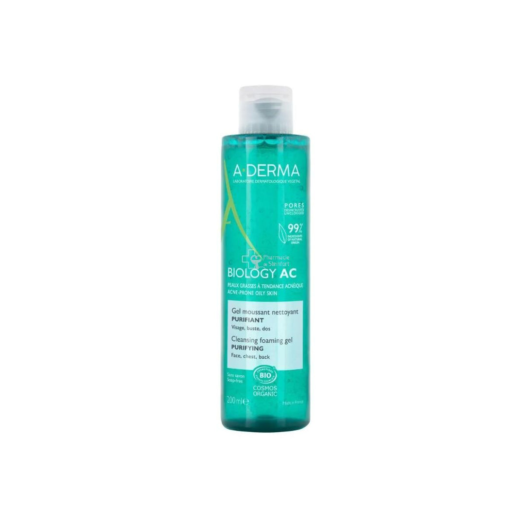 Rengöringsgel Aderma Biology Ac 200 ml