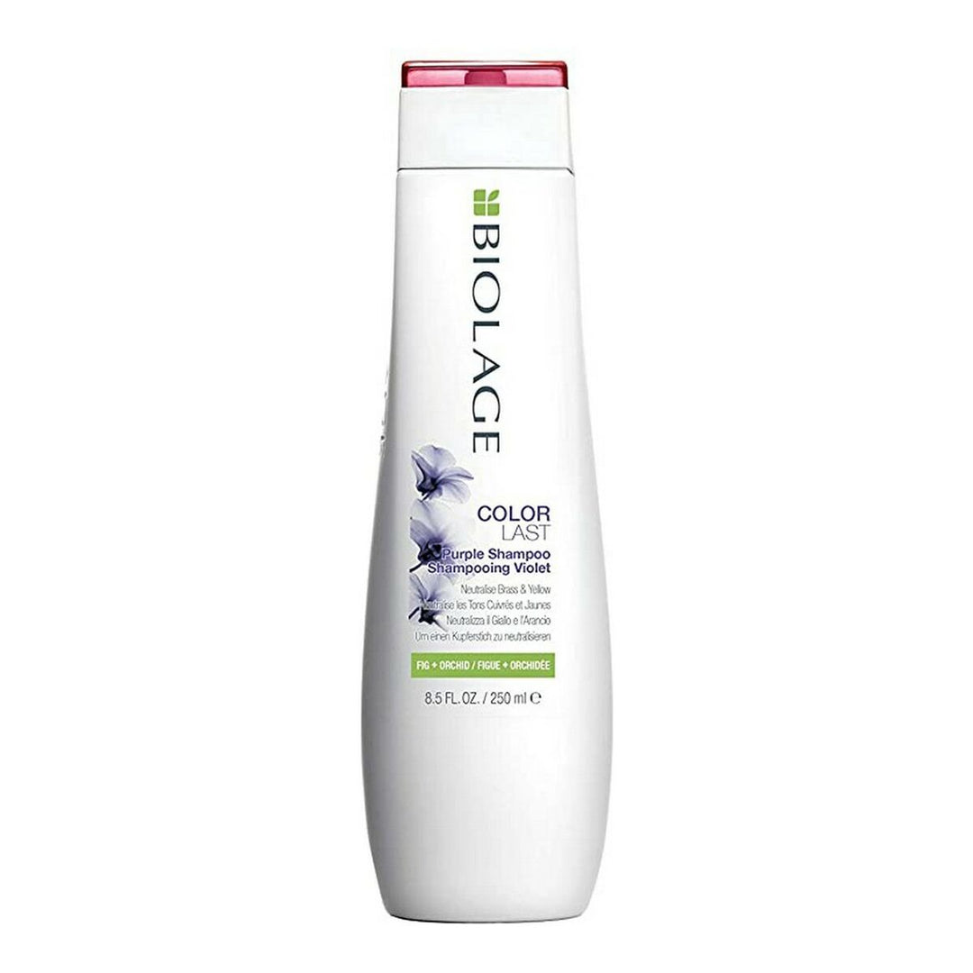 schampo med färg för blont hår Biolage Colorlast Purple 250 ml