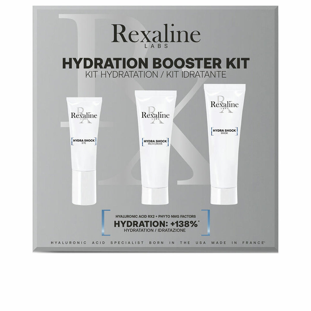 Skönhetsset Rexaline Hydra Shock Hydration 3 Delar