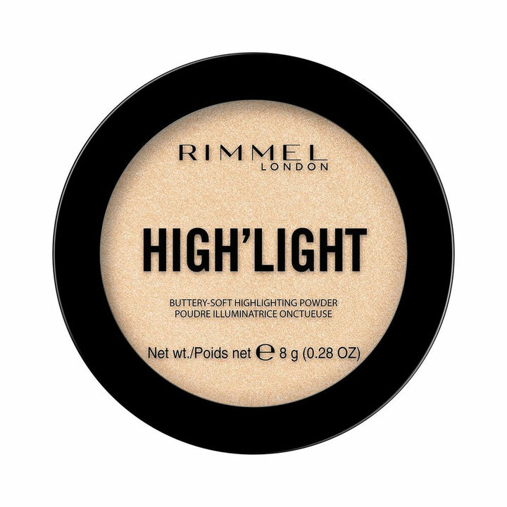 Brunt kompaktpulver High'Light  Rimmel London  Nº 001 Stardust 8 g