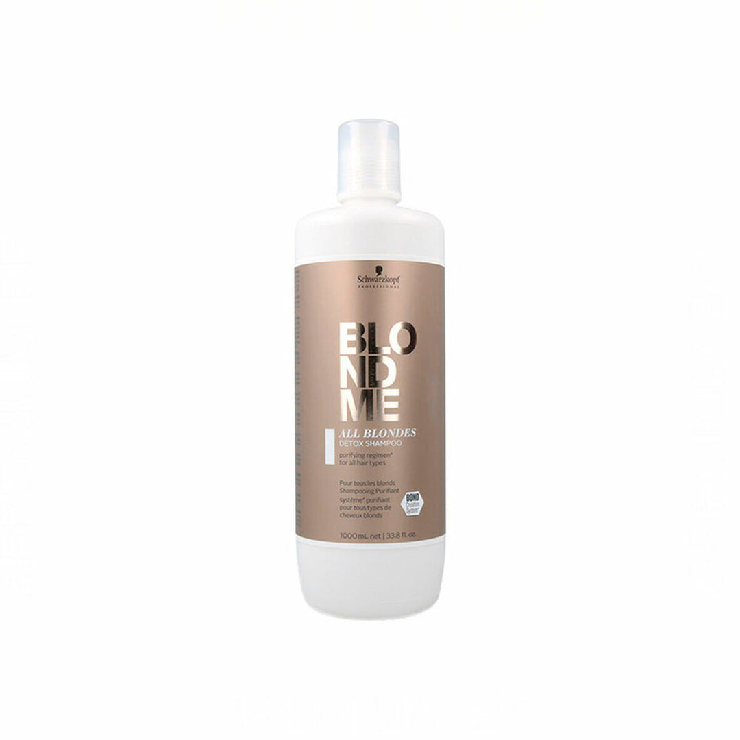 Schampo för blont eller gått hår Blondme Keratin Restore All Blondes Schwarzkopf Blondme Keratin (1000 ml)