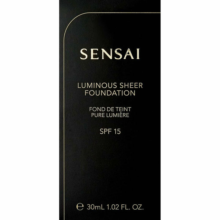 Flytande foundation för läppar Sensai Luminous Sheer SPF 15 203-Neutral Beige (30 ml)