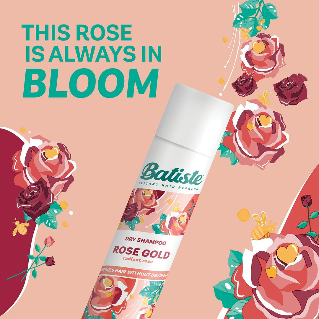 Torrschampo Batiste Rose Gold 350 ml