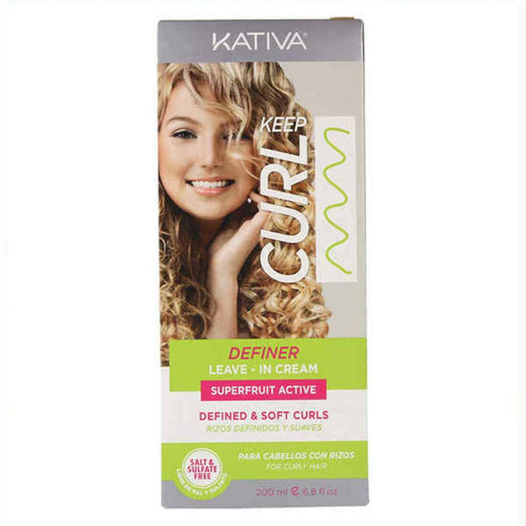 Kativa Curl Defining Cream Keep Curl Definer Leave In | Hårkräm | 200 ml