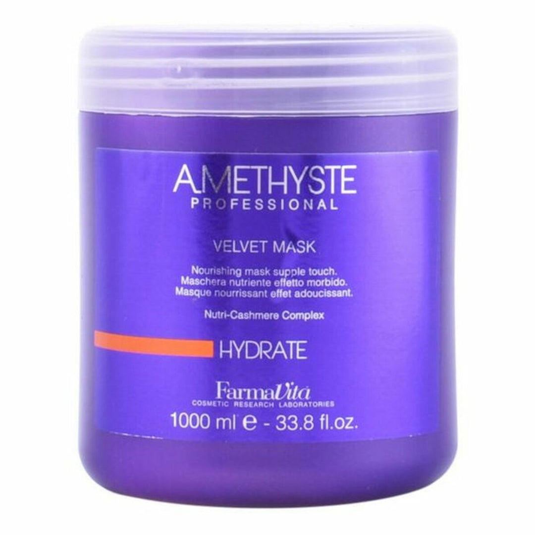 Vårdande hårinpackning Amethyste Farmavita Amethyste (1000 ml) 1 L