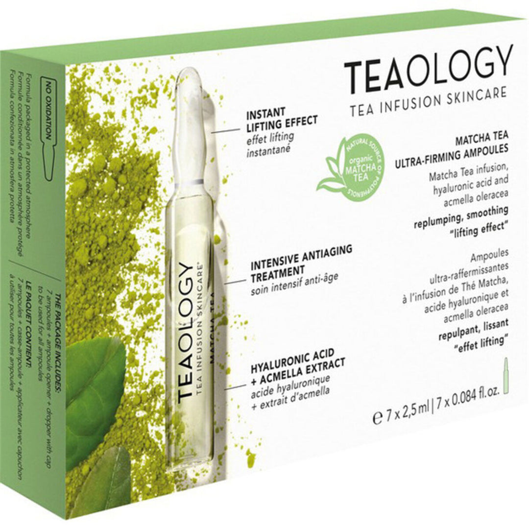 Ampuller för effektivt lyft Teaology Matcha Tea Matcha Te 7 ml (7 x 2,5 ml)