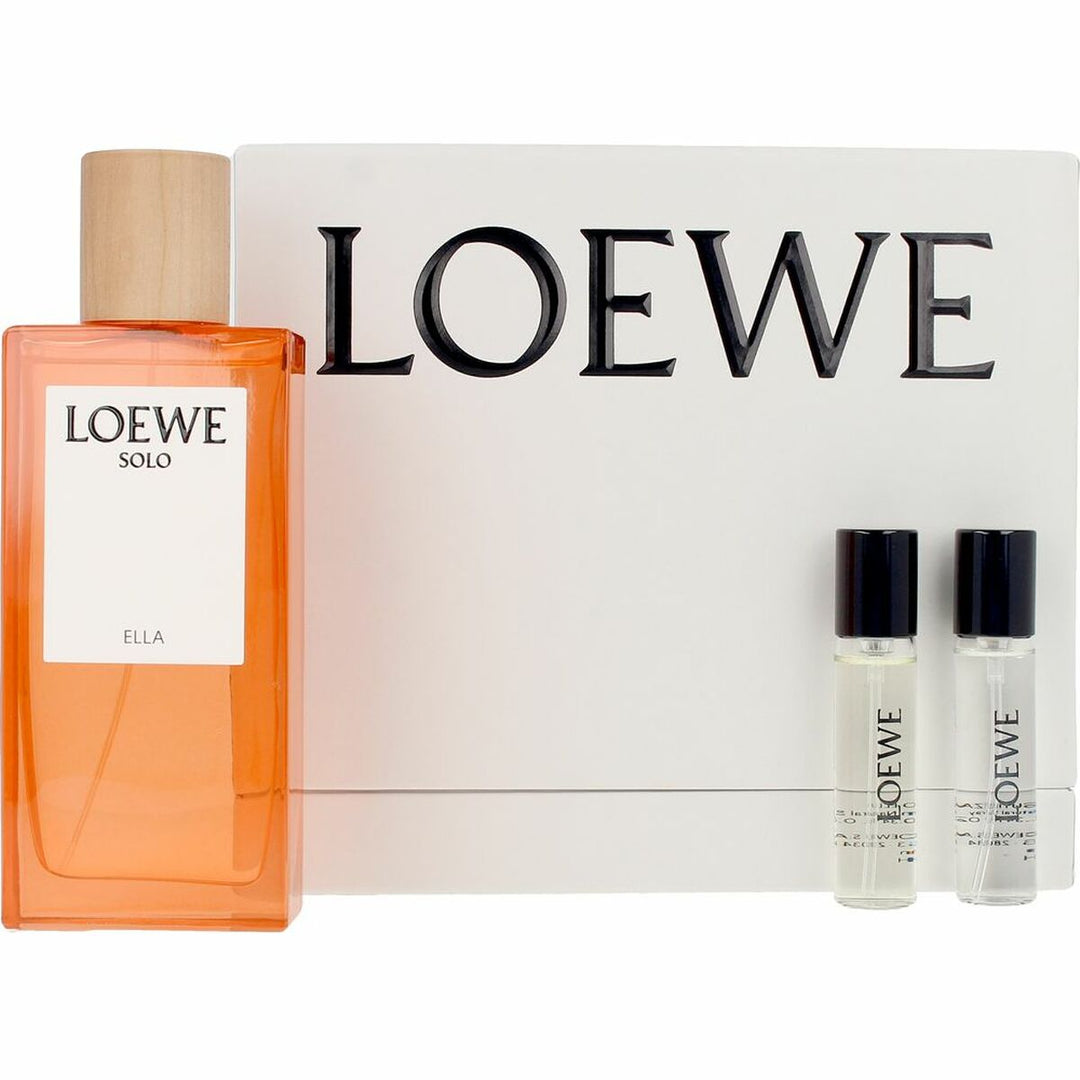 Loewe Solo Ella 100 ml + 2 x 10 ml | Parfymset | Blommig Eau de Toilette