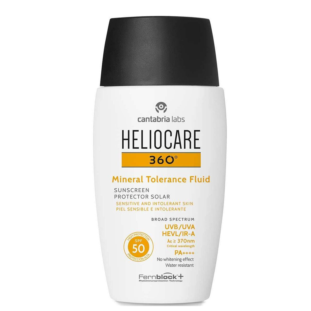 Heliocare 360° Mineral Tolerance Fluid Spf 50 | Ansiktskräm | 50 ml