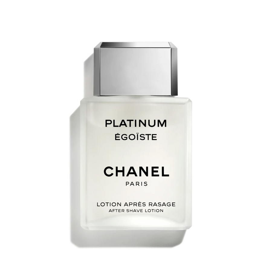 After Shave-Kräm Chanel Égoïste Platinum 100 ml - A sophisticated and soothing after-shave cream by Chanel Égoïste Platinum, containing 100 ml of product.