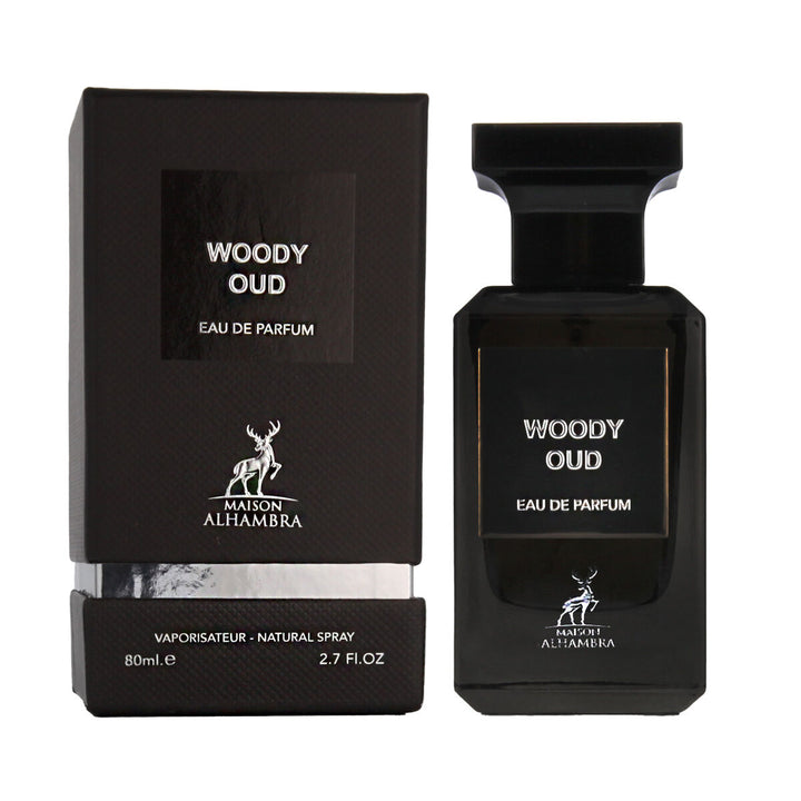 Maison Alhambra Woody Oud EDP 80 ml | Eau de Parfum