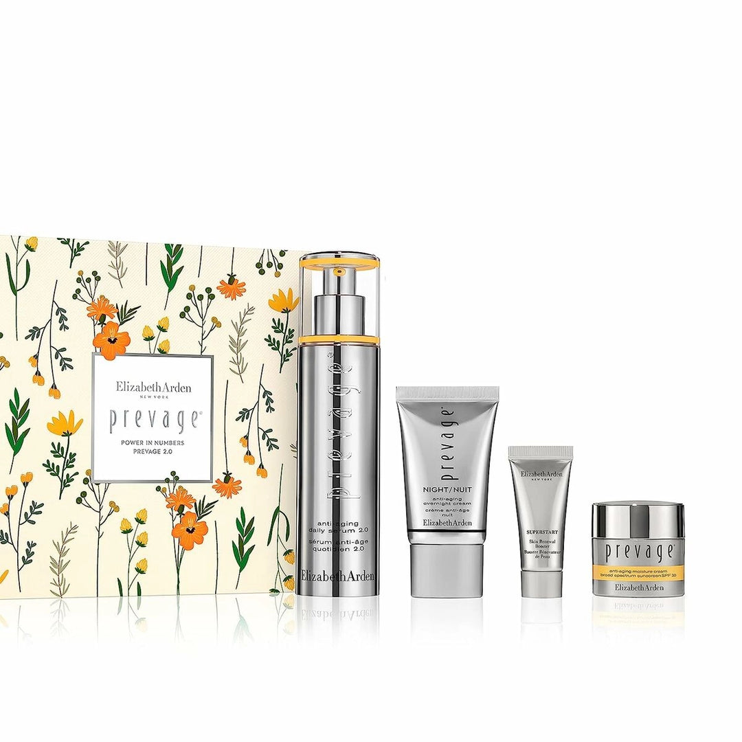 Elizabeth Arden Prevage 2.0 4-Piece Skincare Set | Serum & Cleanser | 200ml