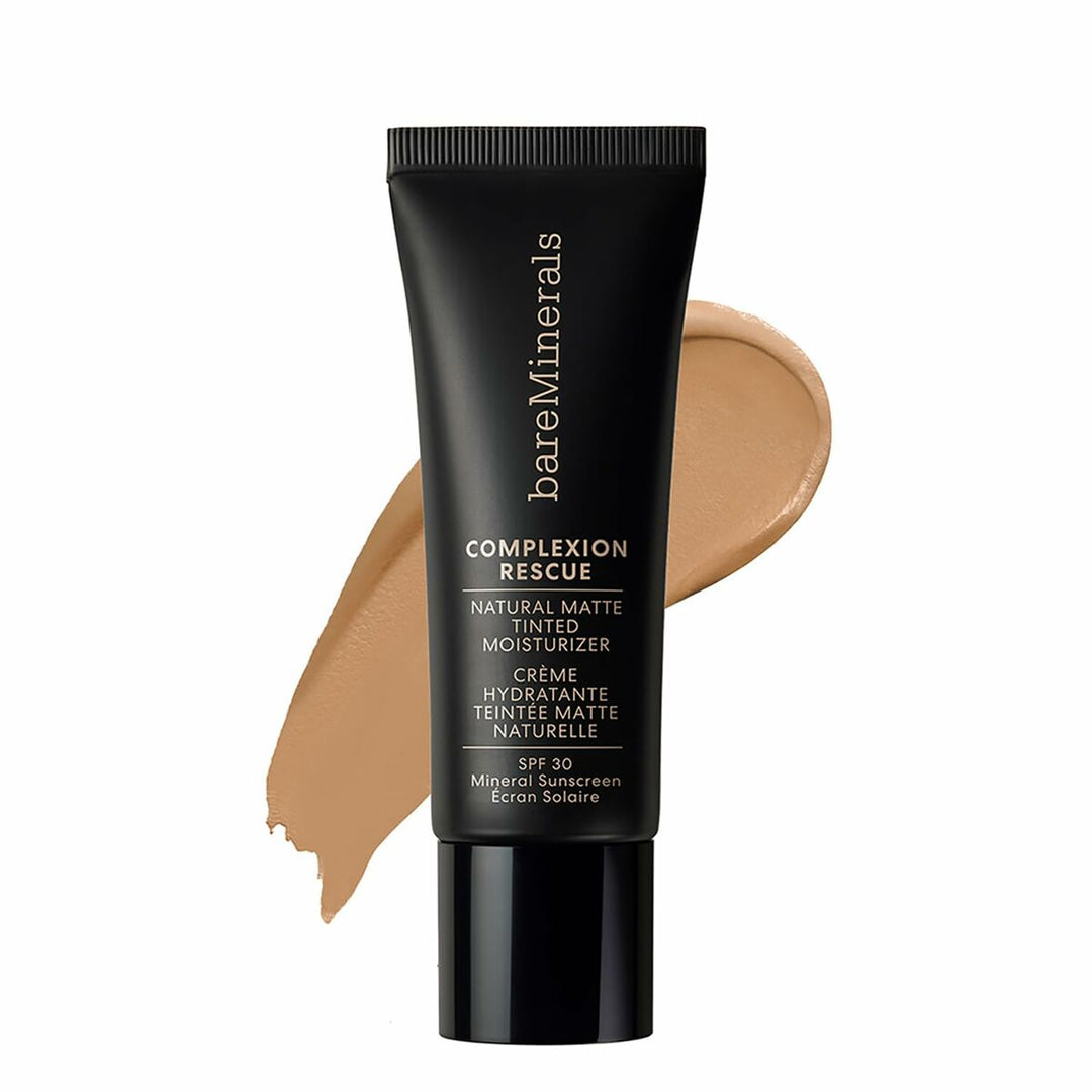 Hydrerande kräm med färg bareMinerals Complexion Rescue Tan Amber Spf 30 35 ml