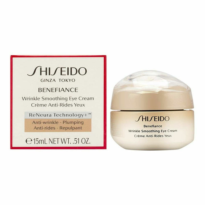 Ögonkontur Shiseido Wrinkle Smoothing Eye Cream (15 ml)