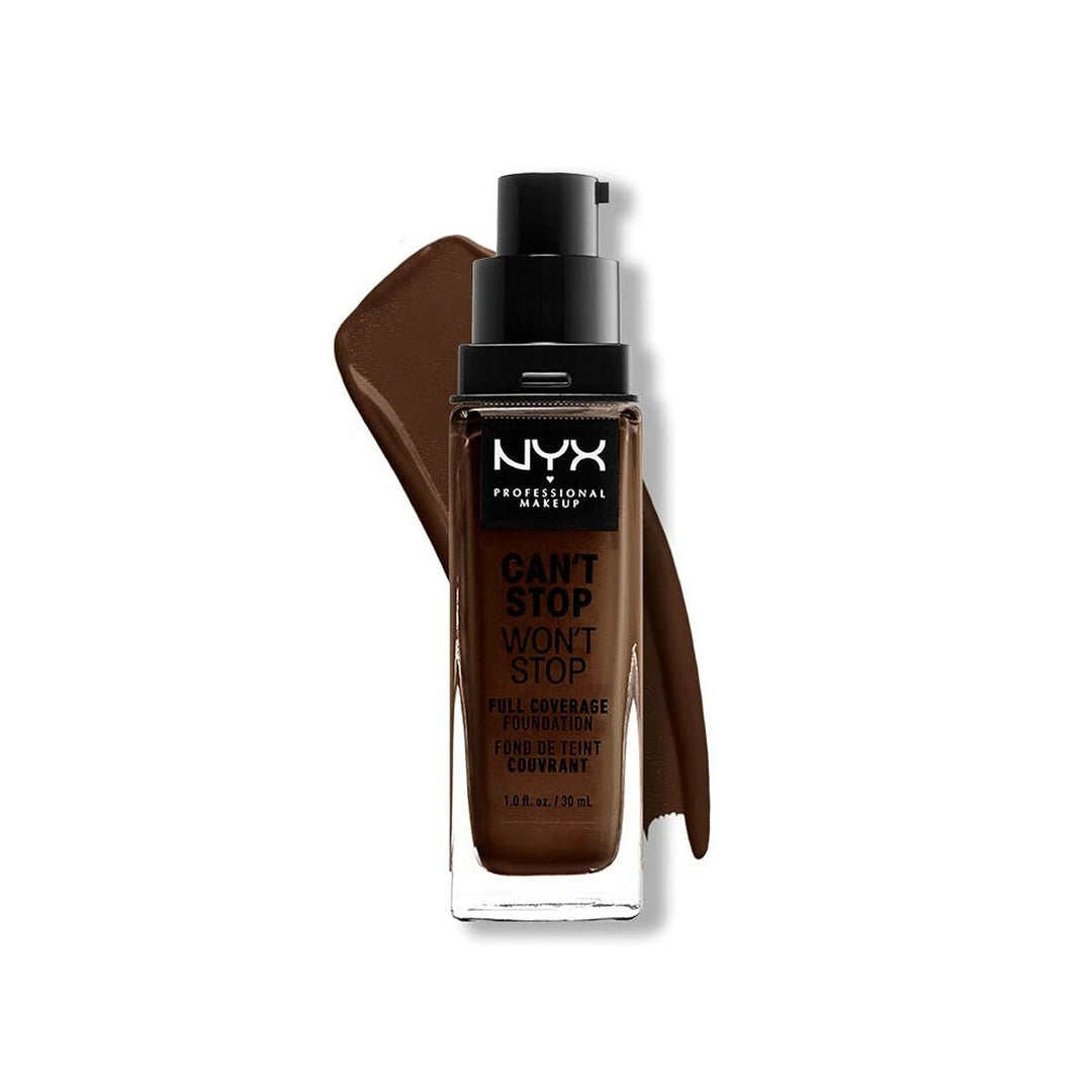 NYX Can't Stop Won't Stop Deep Ebony | Foundation | 30 ml