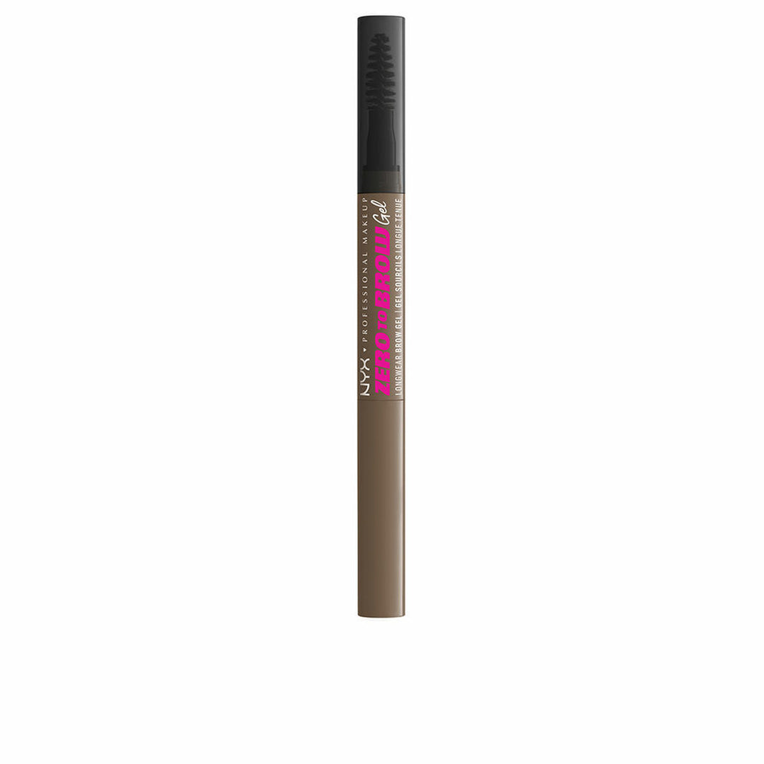 NYX Zero To Brow Gel Nº 02 Ash Brown | Ögonbrynsvolymiserande gel | 2 ml