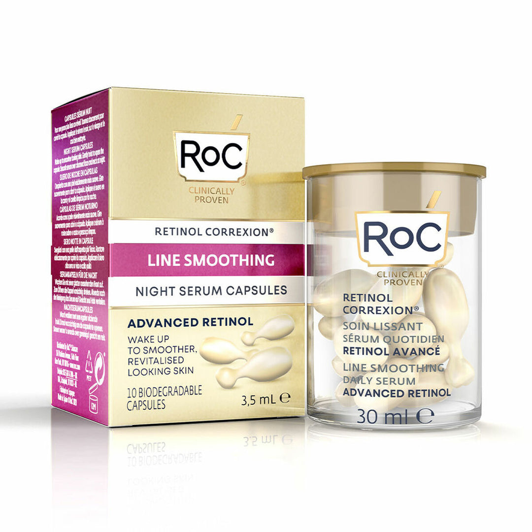 Roc Line Smoothing Night Serum | Serum | 3,5 ml x 10