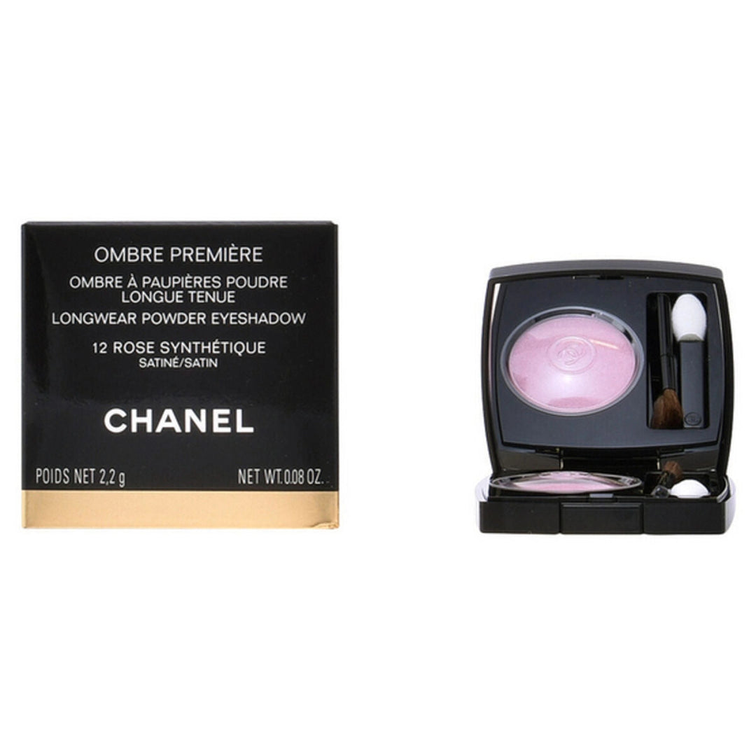 A compact of Chanel Première eyeshadow, 2.2 g, with an additional refill cartridge of 1.5 g, both featuring the Chanel logo.