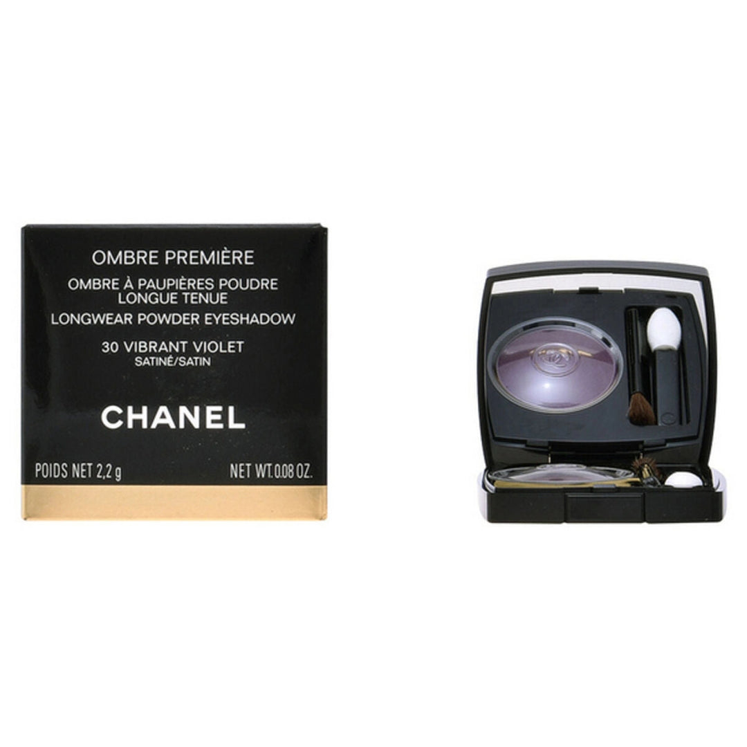 A compact of Chanel Première eyeshadow, 2.2 g, with an additional refill cartridge of 1.5 g, both featuring the Chanel logo.