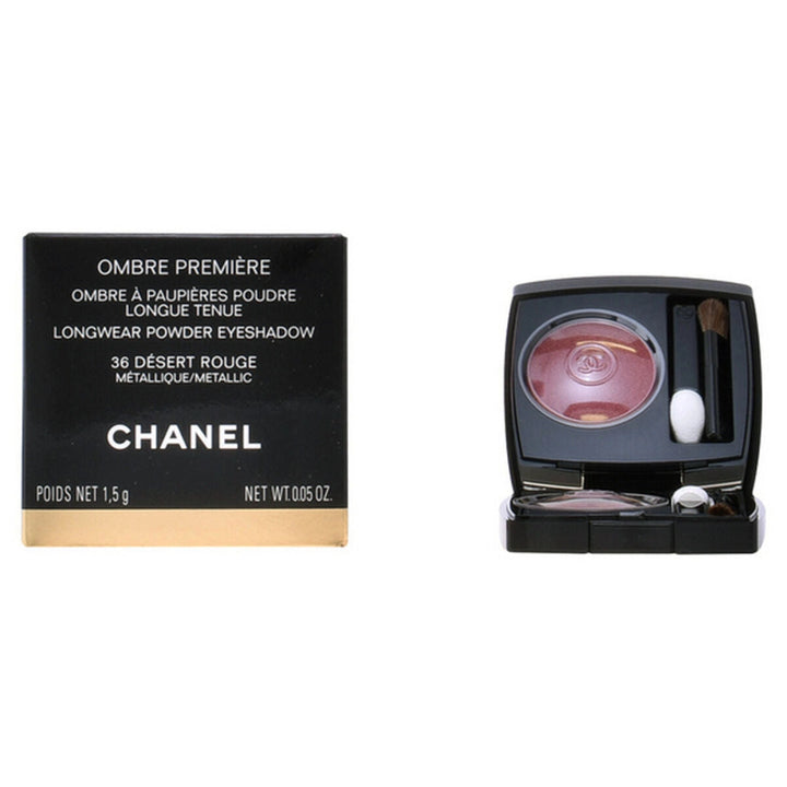 A compact of Chanel Première eyeshadow, 2.2 g, with an additional refill cartridge of 1.5 g, both featuring the Chanel logo.