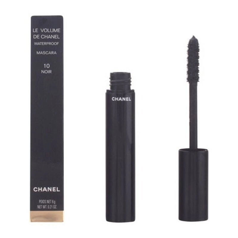  A tube of Chanel Le Volume Waterproof mascara, featuring the Chanel logo.