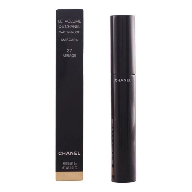  A tube of Chanel Le Volume Waterproof mascara, featuring the Chanel logo.