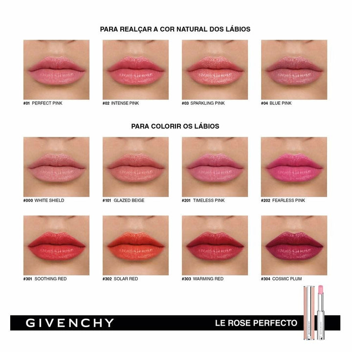 Läppstift Givenchy Le Rose Perfecto LIPB N302 2,27 g