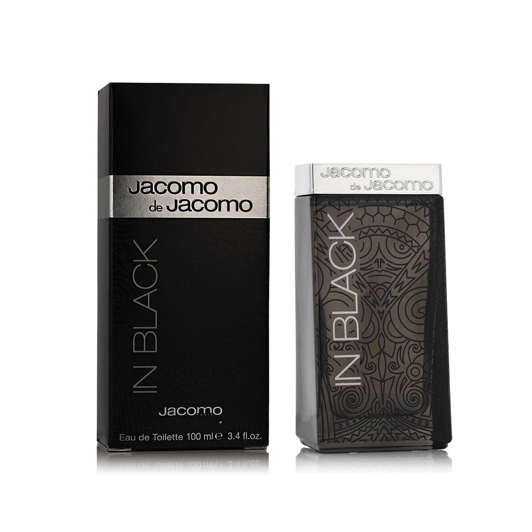 Jacomo Paris EDT Jacomo de Jacomo In Black 100 ml - A mysterious and bold fragrance by Jacomo, enclosed in a stylish 100 ml bottle.