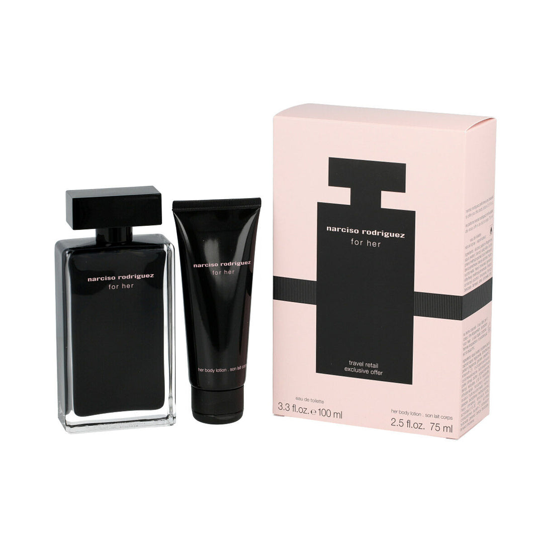 Narciso Rodriguez For Her 2 Delar Giftset | Eau de Toilette | 100 ml + 75 ml | Blommig, träig