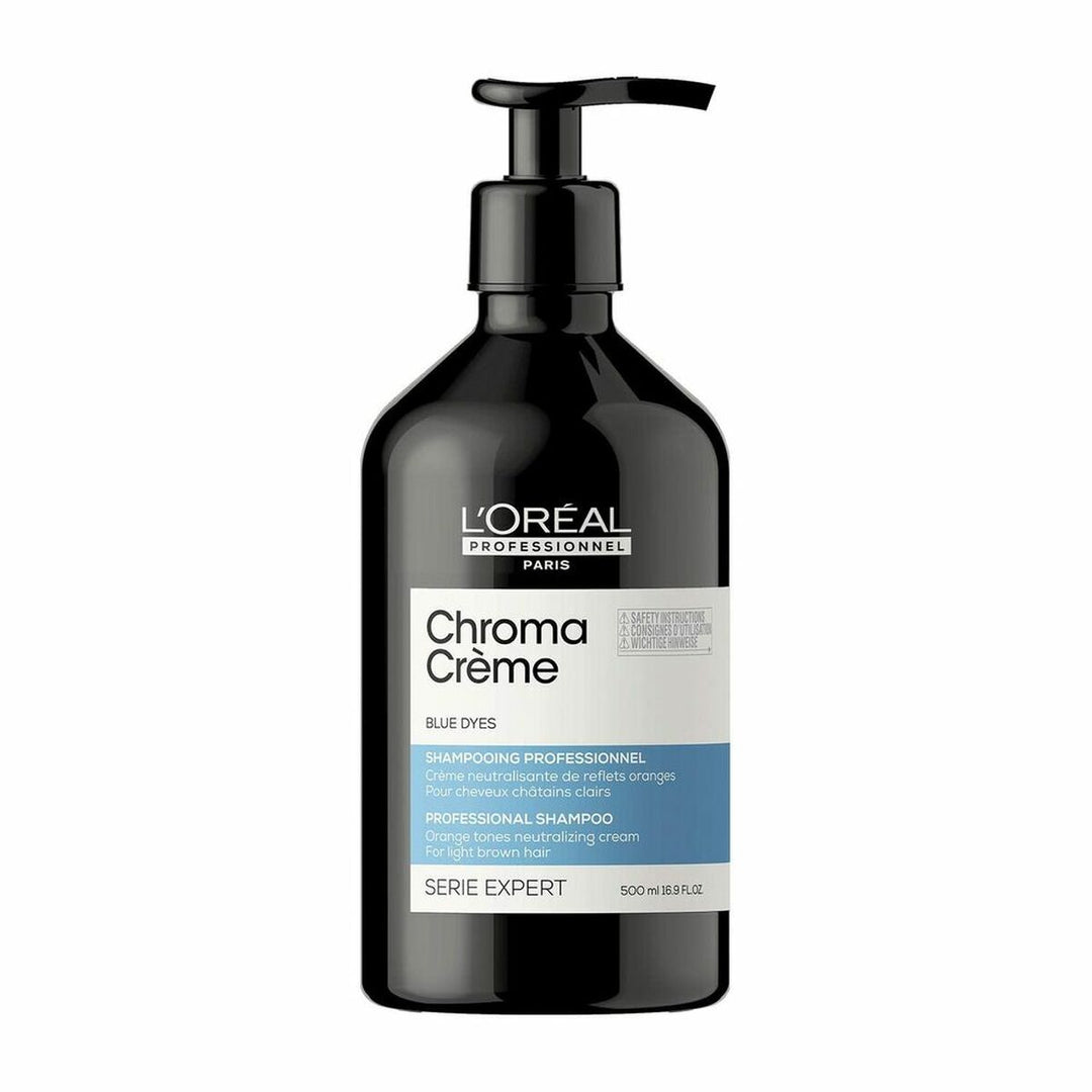 Schampo som neutraliserar färgen L'Oreal Professionnel Paris Chroma Crème Blå (500 ml)