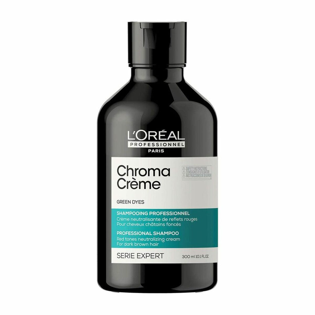 Schampo som neutraliserar färgen L'Oreal Professionnel Paris Chroma Crème Grön (300 ml)