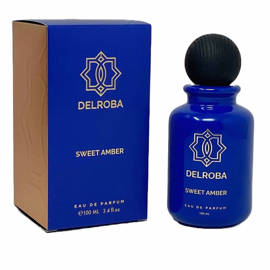 Delroba EDP Sweet Amber 100 ml fragrance bottle