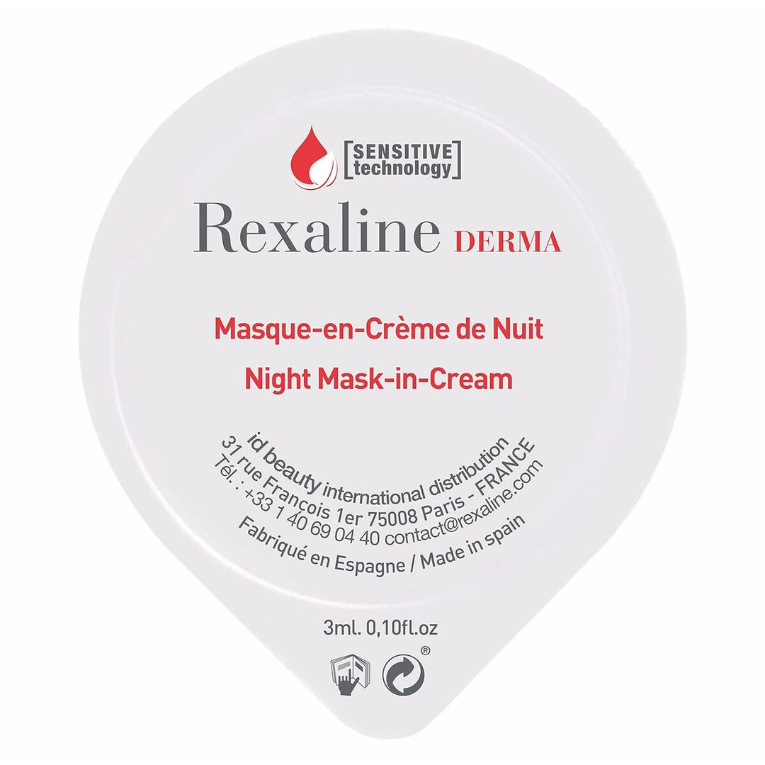 Rexaline Derma Hydrating Night Mask | Nattmask | 3 ml x 6