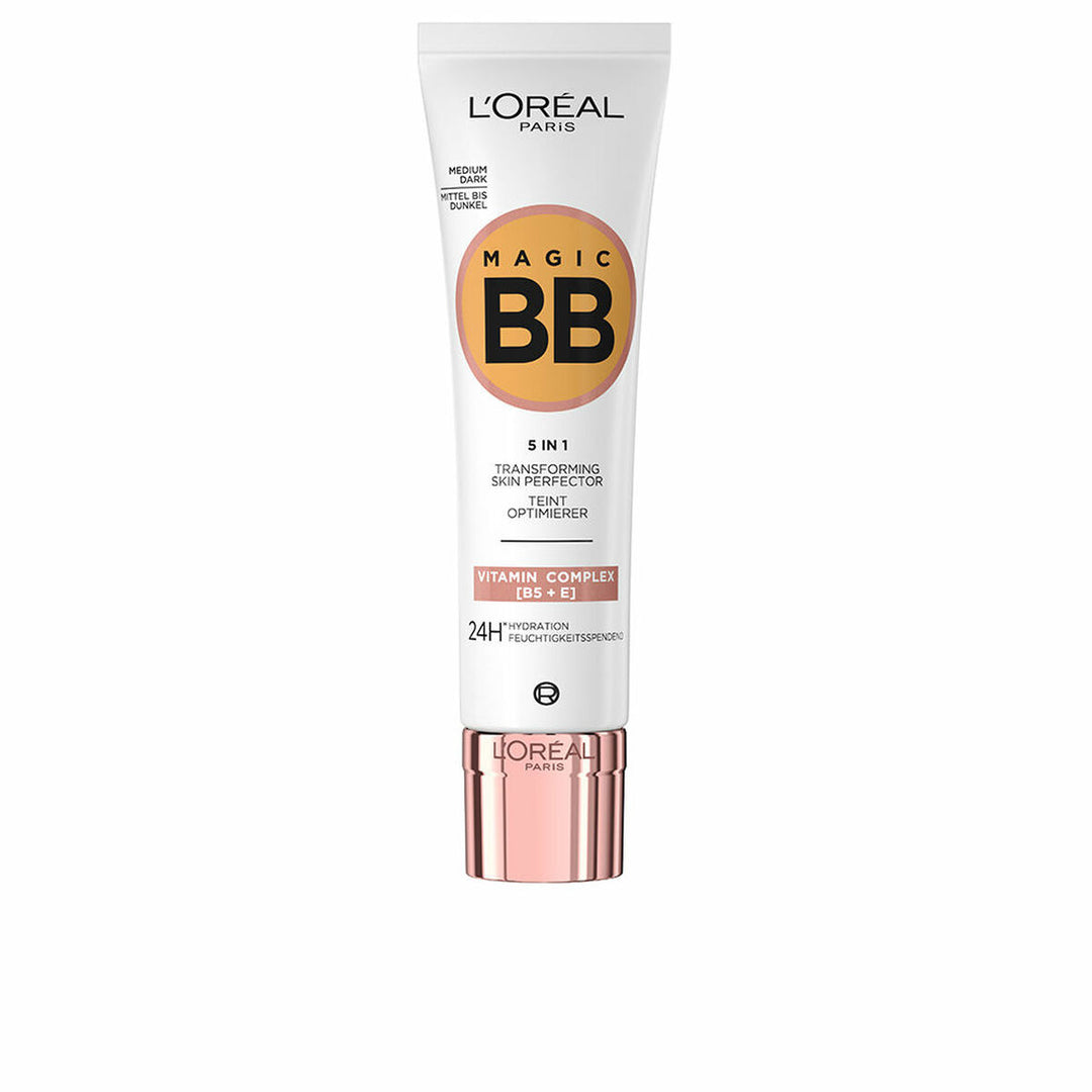 Foundationkräm L'Oreal Make Up Magic Bb Medium Dark Spf 10 30 ml