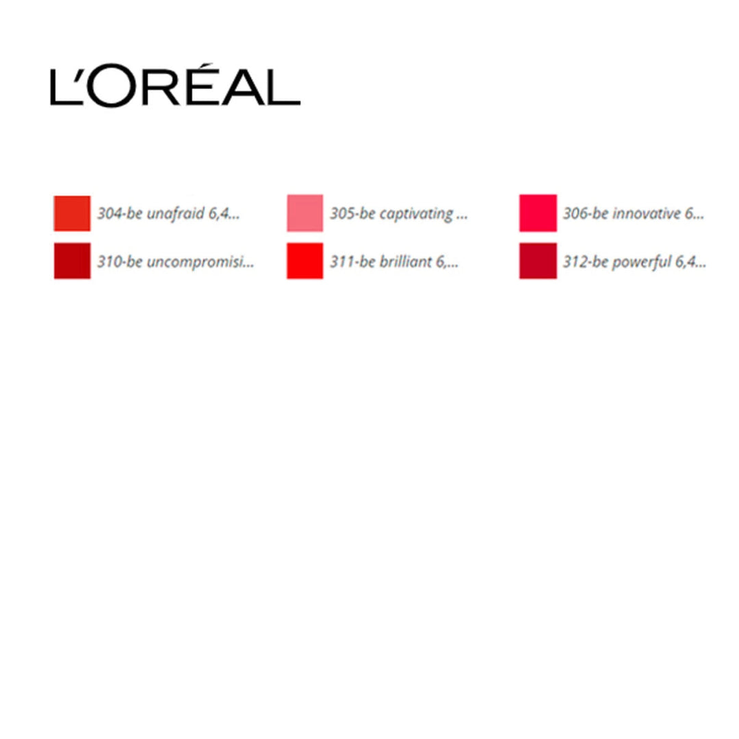 Läppglans Brilliant Signature L'Oreal Make Up (6,40 ml)