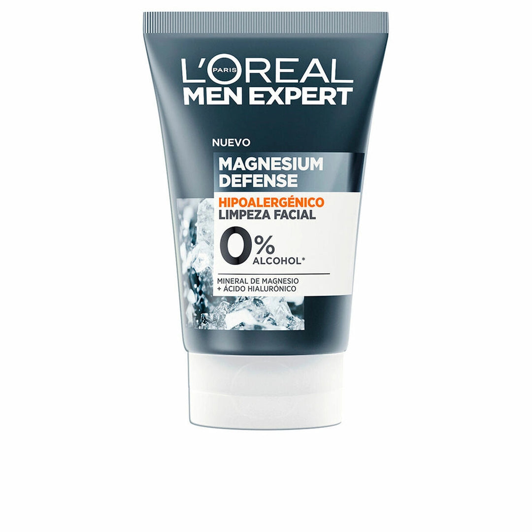 Ansiktsrengöring L'Oreal Make Up Men Expert Magnesium Defense 100 ml