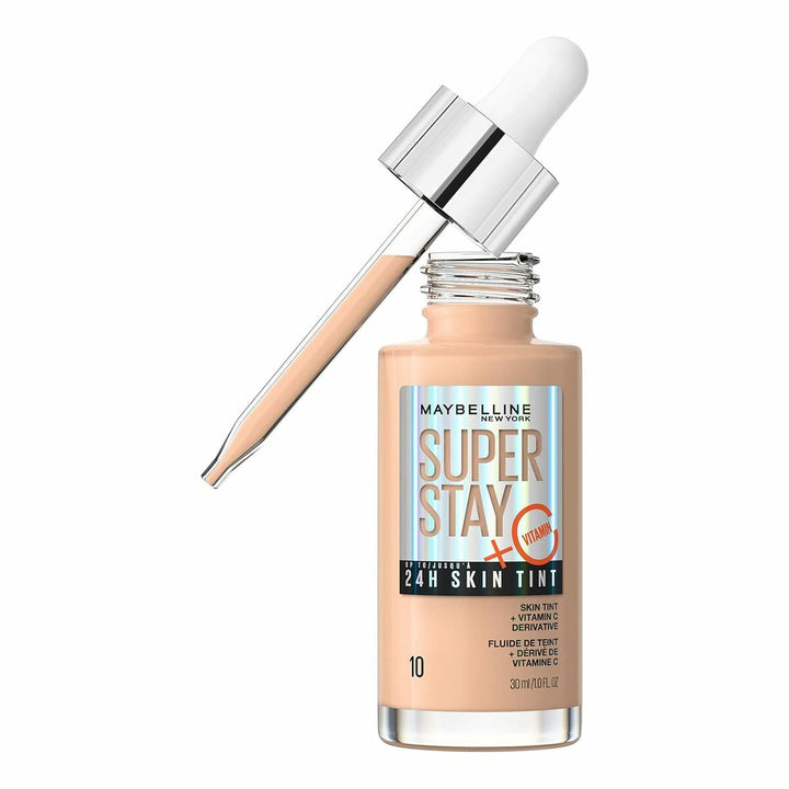 Maybelline Super Stay Skin Tint C-vitamin Nº 10 | Foundation | 30 ml