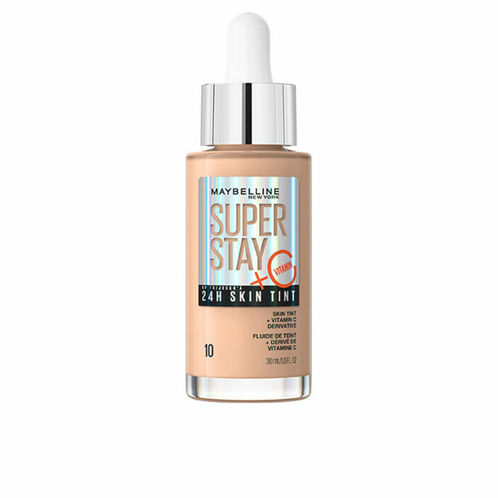 Maybelline Super Stay Skin Tint C-vitamin Nº 10 | Foundation | 30 ml