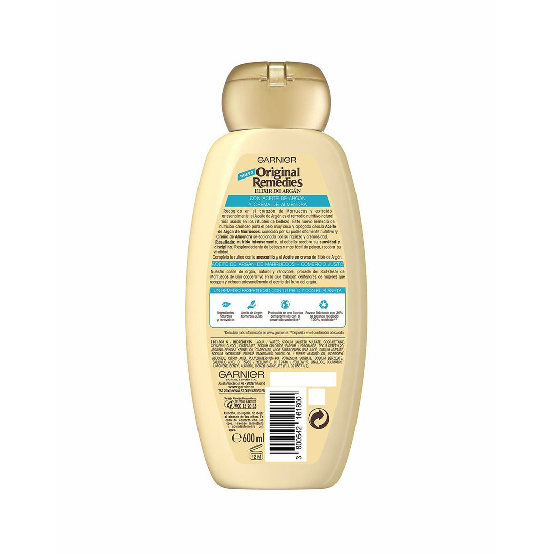 Garnier Original Remedies Elixir Argan Shampoo | Schampo | 600 ml