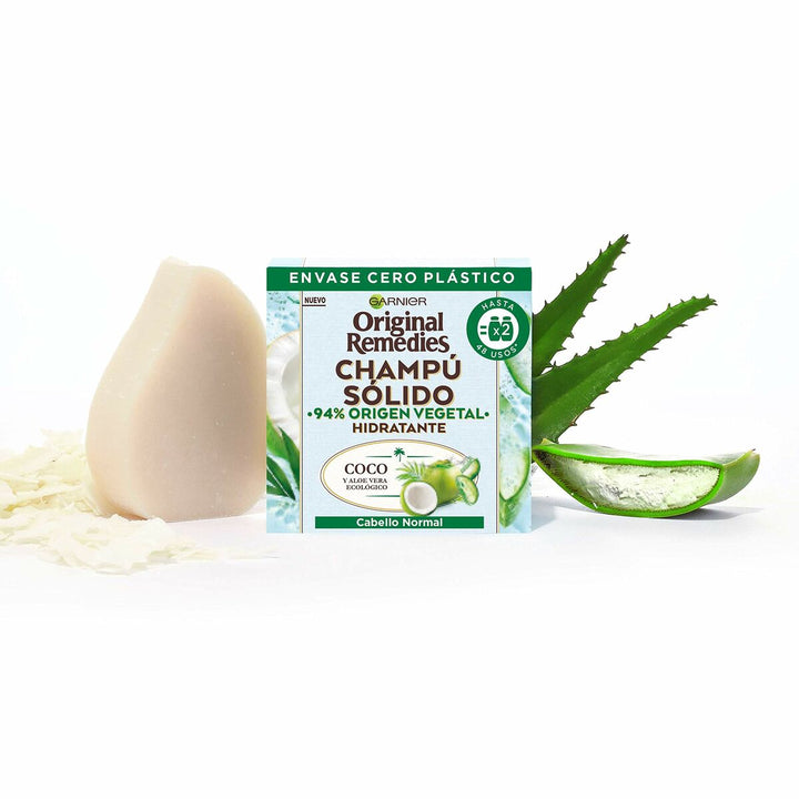 Garnier Original Remedies Coconut Aloe Vera | Schampobar | 60g