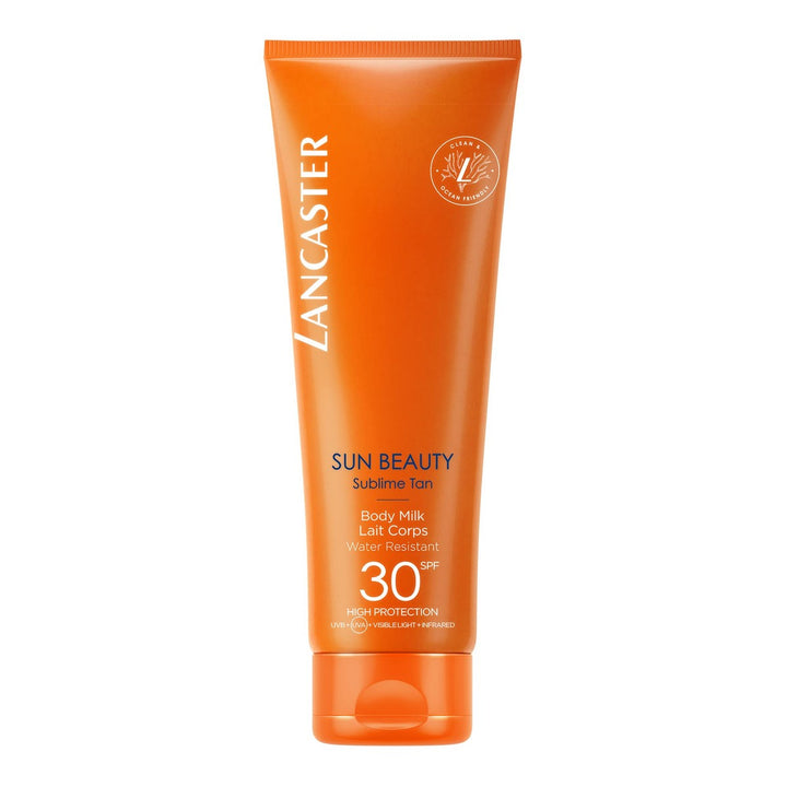 Solskydd Lancaster Sun Beauty Body Milk SPF 30 (250 ml)