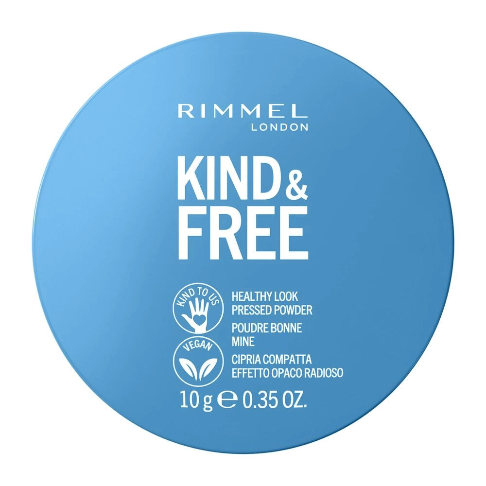 Kompaktpulver Rimmel London Kind & Free 20-light Matt ytbehandling (10 g)