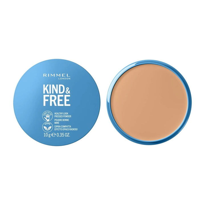 Kompaktpulver Rimmel London Kind & Free 20-light Matt ytbehandling (10 g)