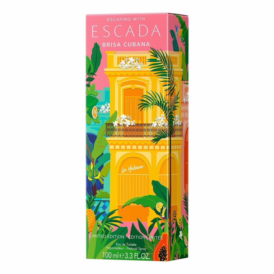 Escada Brisa Cubana EDT 100 ml fragrance bottle