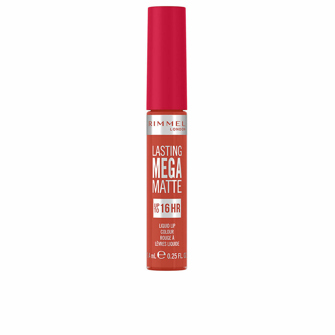 flytande läppstift Rimmel London Lasting Mega Matte Nº 920 Scarlet Flames 7,4 ml