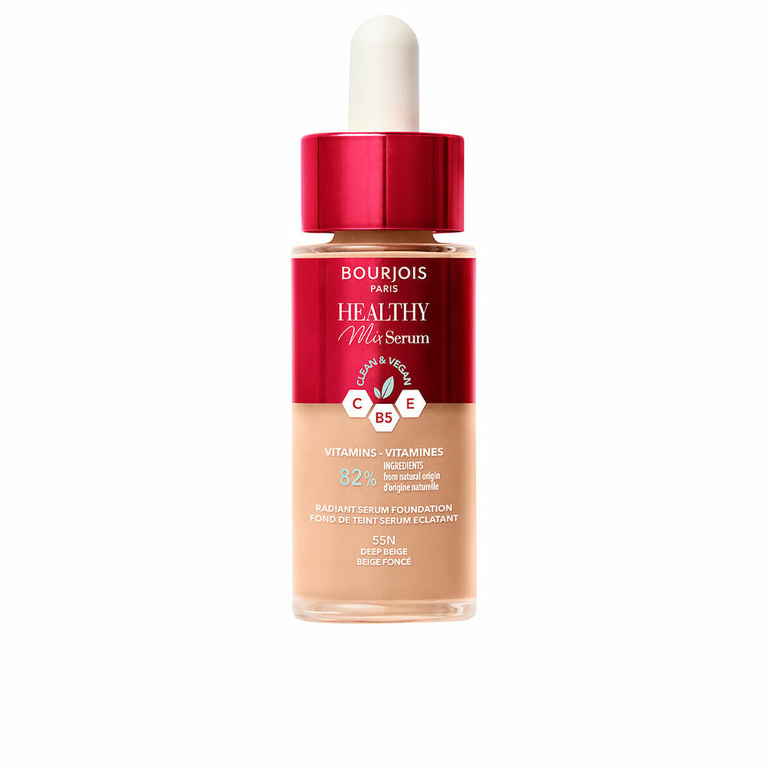 Bourjois Healthy Mix Serum Nº 55N Deep Beige | Foundation | 30 ml