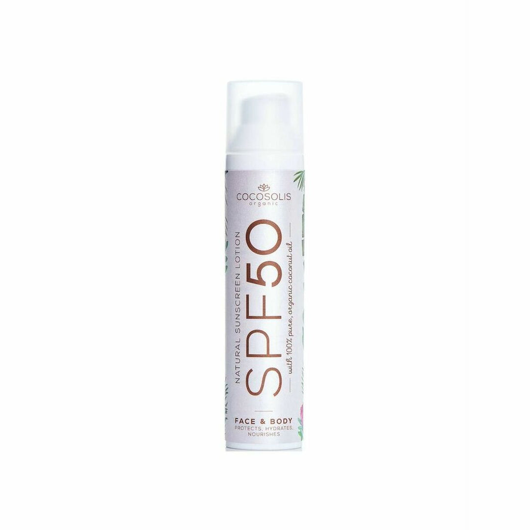 Sol Lotion Natural Face & Body Cocosolis Spf 50 (100 ml)