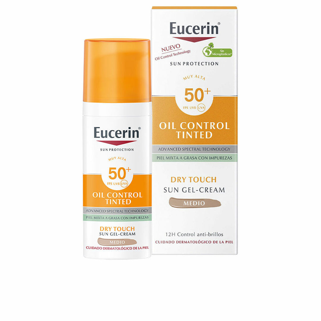 Eucerin Solskydd Dry Touch Medium SPF 50+ | Solkräm | 50 ml