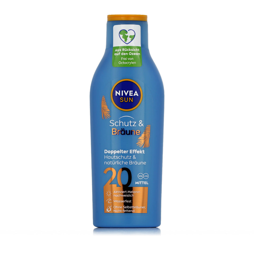 Solskydd Nivea Sun Protect & Bronze Spf 20 200 ml